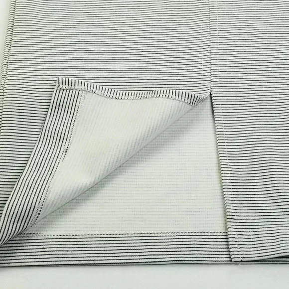 Zara Trafaluc Size Small Black White Stripe Pull On Knee High Women's Tank Dress - Picture 7 of 8